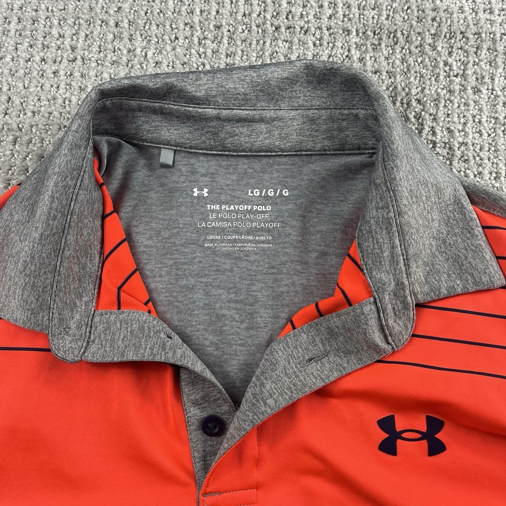 Lot of 6 Under Armour Golf Polo Shirts Men's Large Playoff Iso-Chill Performance - Picture 2 of 14